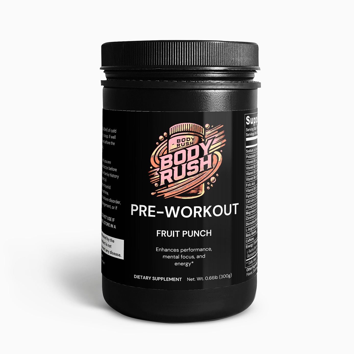 Pre-Workout Powder (Fruit Punch)